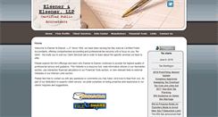 Desktop Screenshot of elsenercpa.com